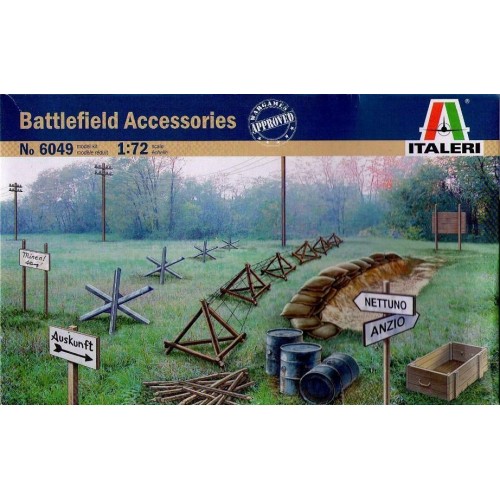 1:72 Italeri Battlefield accessories 6049